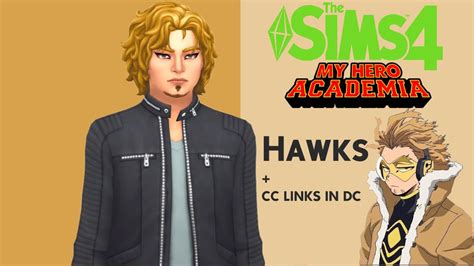 bnha sims 4 cc|sims 4 mha hawks cc.